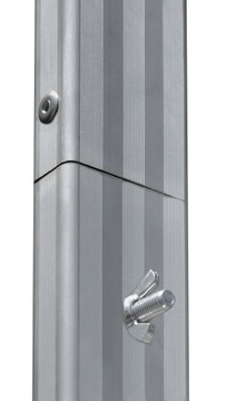 Алюминиевые передвижные лестницы Zeus Basic DRABEST