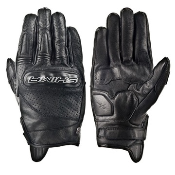 Rękawice motocyklowe SHIMA CALIBER BLACK GRATIS