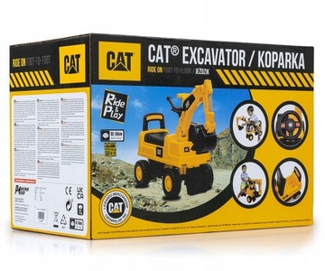 MILLY MALLY Автомобиль Экскаватор CAT Экскаватор с ходунком и толкателем