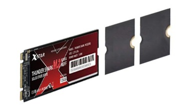 Dysk SSD X-Star Thunder Shark 256GB M.2 SATA / NGFF, 3 w 1: 2280 2260 2242