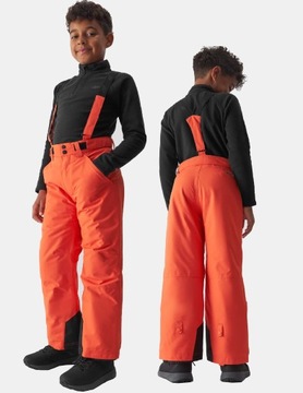 4F SPODNIE NARCIARSKIE DZIECIĘCE CHŁOPIĘCE ZIMOWE