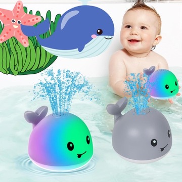 БАССЕЙН ФОНТАН ДЛЯ ВАННЫ СВЕТЯЩИЙСЯ ПЛАВАЮЩИЙ ШАР СВЕТОДИОДНАЯ ИГРУШКА ДЛЯ ДЕТЕЙ