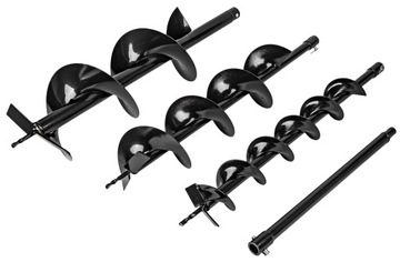 БЕНЗИНОВЫЙ ШНЕК ДЛЯ ПОЧВЫ ДРЕЛЬ RITCH 3 БУРА + МАСЛО