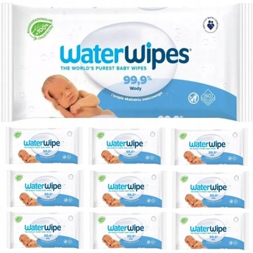 WaterWipes BIO Влажные салфетки для новорожденных