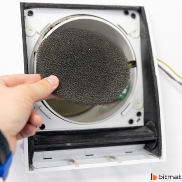 Ткань фильтровальная G4 EU4 220г 10мм 1м2 из рулонных фильтров для рекуператора