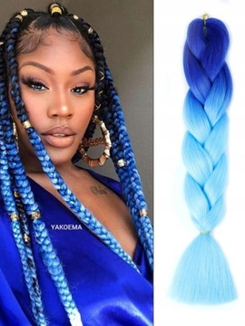 СИНТЕТИЧЕСКИЕ ВОЛОСЫ ДЛЯ МОСТОВОГО ОМБРЕ ЦВЕТНЫЕ БРИТАНСКИЕ ПЯДИ 130 СМ