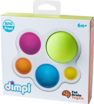 Kolorowe Bąbelki Dimpl zabawka sensoryczna POP