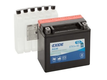 AKUMULATOR EXIDE YTX14-BS 12Ah 200A