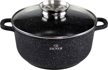 Garnek Marmurowy z Dozownikiem 4.5L/24cm ZILNER