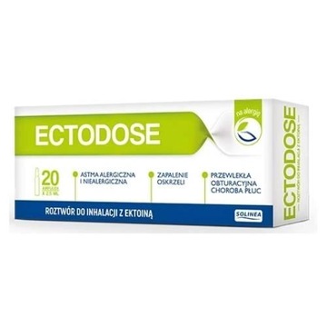 ECTODOSE rozwór do inhalacji - 20 ampułek x 2,5 ml