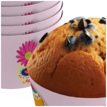 крышки для кексов, чашки для кексов на Хэллоуин, DIA DE LOS MUERTOS, мексиканские x6