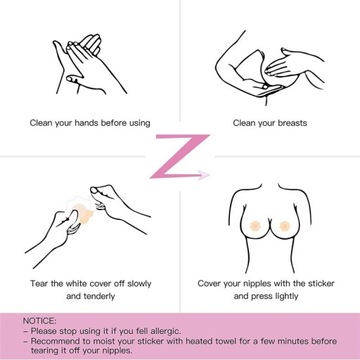 NAKLEJKI TAŚMY NA SUTKI PLASTRY NAKŁADKI + TAŚMA PODNOSZĄCA PIERSI 20 SZTUK