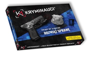 Kryminauci Detektywistyczna Towarzyska Gra Planszowa
