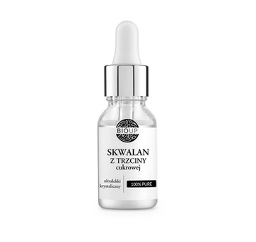 BIOUP Naturalny SKWALAN Z TRZCINY CUKROWEJ