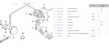 ZESTAW USZCZELEK ZAWORU EGR SEAT IBIZA 6L 1.9 TDI ASZ