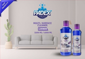 PADEX LAVENDER PŁYN DO MYCIA PODŁÓG UNIWERSALNY LAWENDA 1000 ml