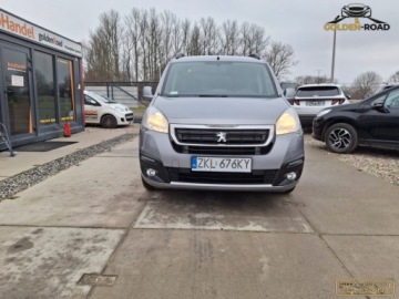 Peugeot Partner II Tepee Facelifting 2015 1.6 BlueHDi 100KM 2016 Peugeot Partner 1,6 hdi 100KM tepee salon PL klima elektryka zarejestrowany, zdjęcie 2