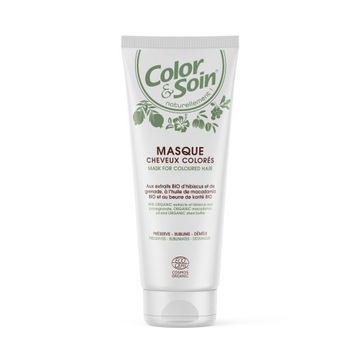 COLOR&SOIN Maska do włosów farbowanych 200ml