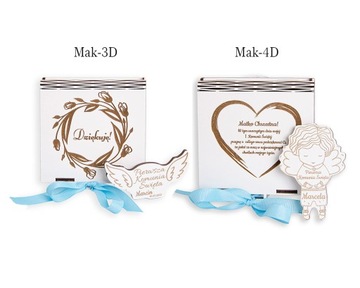 Podziękowanie i magnes Pierwsza Komunia Święta