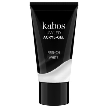 Kabos French White 30ml akrylożel do przedłużania paznokci 2w1