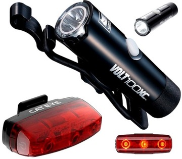 Zestaw lampek USB CATEYE VOLT100XC / TL-LD620