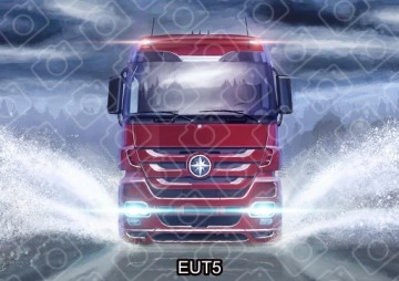 EURO TRUCK SIMULATOR CAKE CAKE DECORATION сахарная распечатка