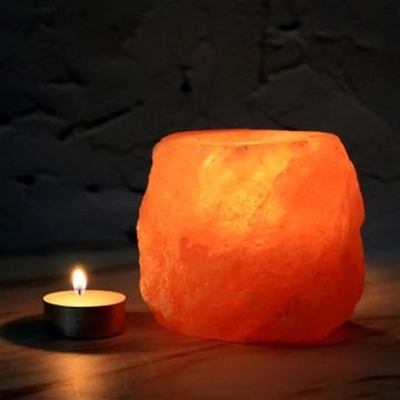 Соляной подсвечник Соляная лампа Натуральный ионизатор S