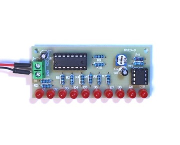 DIY KIT Płynące światło LED THT