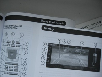 Range Rover Sport 2017-2021 Руководство пользователя на польском языке + краткое + дополнение