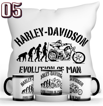 НАБОР HARLEY DAVIDSON MAGIC КРУЖКА + ПОДУШКИ