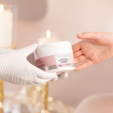 PHARM FOOT SKRAPER РАЗГЛАЖИВАЮЩИЙ СОЛЯНО-САХАРНЫЙ ПИЛИНГ ДЛЯ НОГ 200 г