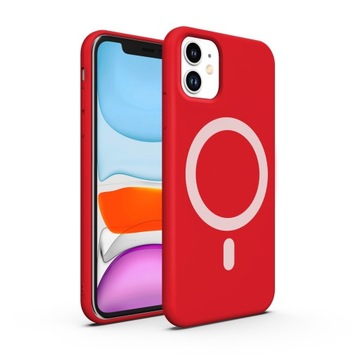 ETUI PREMIUM SILICONE MAGSAFE DO IPHONE 11