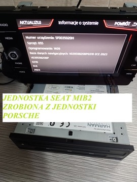 Переоборудование Замена MIB 2 на Mib 2.5 VW Skoda Harman