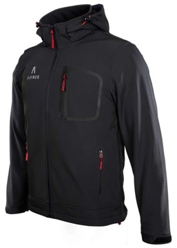 KURTKA ALPINUS męska SOFTSHELL z kapturem roz XL