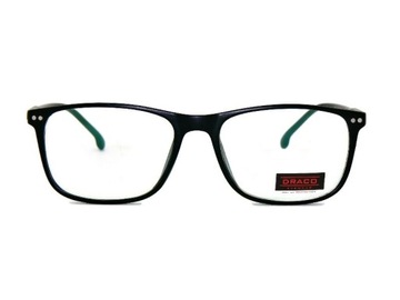 Okulary Do Komputera Zerówki BLUE LIGHT Gamingowe Antyreflex DRACO ZESTAW