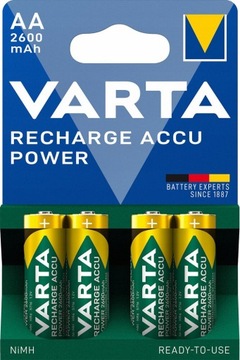 Akumulatory Ni-MH Varta 5716 AA R6 2600 mAh 4 szt.