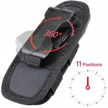 ВРАЩАЮЩИЙСЯ РЕМЕНЬ ТАКТИЧЕСКОГО РЮКЗАКА ДЛЯ ФОНАРИЦА