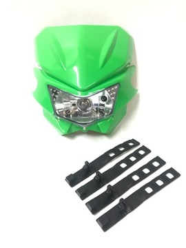 LAMPA OWIEWKA ENDURO CROSS REFLEKTOR Zielona KFX