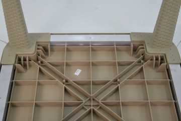 Stół ogrodowy regulowany 90x90 Osaka Kawowy Coffe