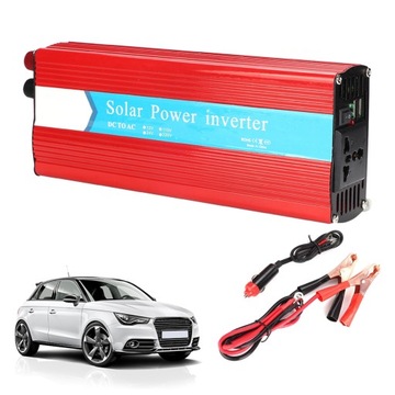 PRZETWORNICA SAMOCHODOWA 12V 230V 3000W IPS USB