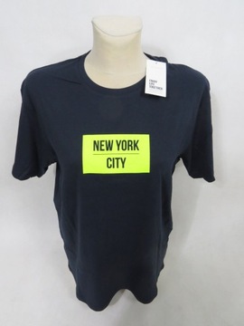 T-SHIRT MĘSKI NA LATO KRÓTKI RĘKAW koszulka bluzka podkoszulka NEW YORK M