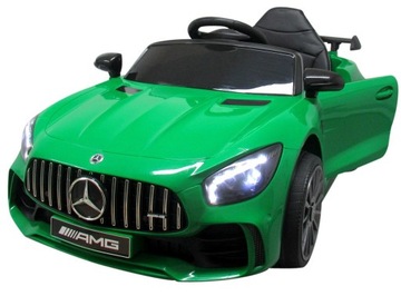 JEŹDZIK AUTKO DLA DZIECI MERCEDES GTR-S EKOSKÓRA