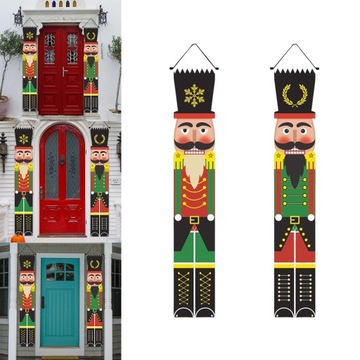 Рождественский декоративный баннер 