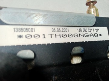 AIRBAG ULOŽENÍ ŘIDIČE GOLF IV BORA 1J0880201F