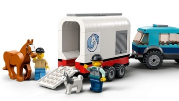 LEGO City 60327 Прицеп для перевозки лошадей