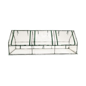 Теплица, мини садовый туннель, балкон, 3 камеры, 270 см.