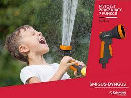 PISTOLET OGRODOWY ZRASZAJĄCY 7 FUNKCJI ZRASZACZ