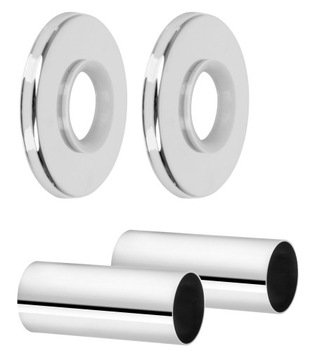 441CH ROZETA DO GRZEJNIKA POJEDYNCZA CHROM