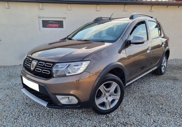 Dacia Sandero II Hatchback 5d Facelifting 0.9 TCe 90KM 2019 Dacia Sandero Stepway Lift SLICZNA Benzyna BOGATA WERSJA Oryginal ZADBANA