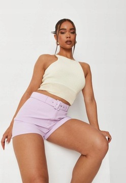 MISSGUIDED GŁADKIE KRÓTKIE SPODENKI 3XL